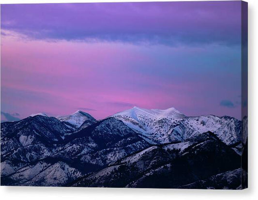 Cotton Candy Skies - Canvas Print