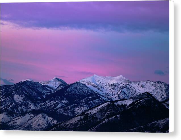 Cotton Candy Skies - Canvas Print