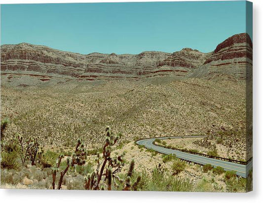 Desert Road - Canvas Print