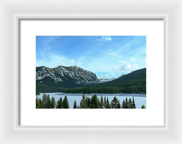 Hyalite  - Framed Print