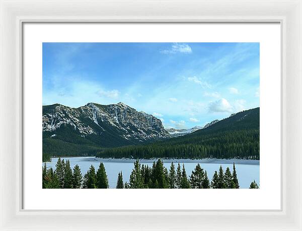 Hyalite  - Framed Print