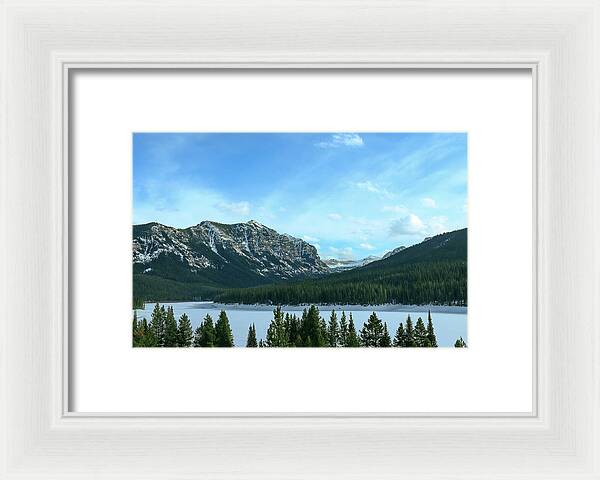 Hyalite  - Framed Print