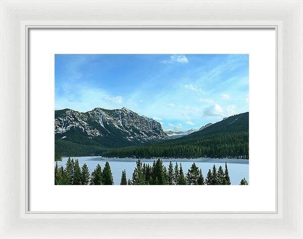 Hyalite  - Framed Print