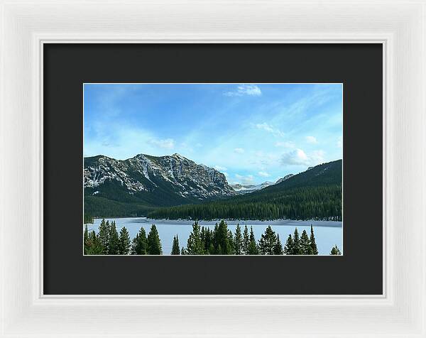 Hyalite  - Framed Print