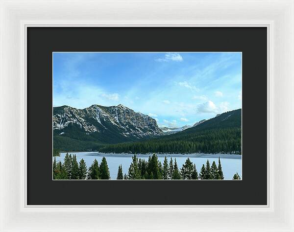 Hyalite  - Framed Print