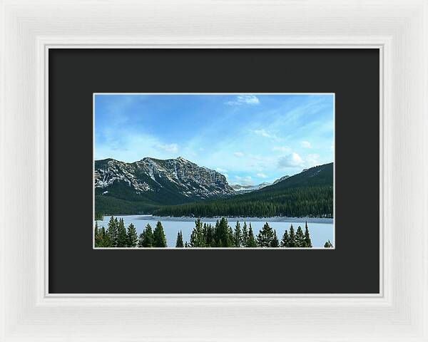 Hyalite  - Framed Print