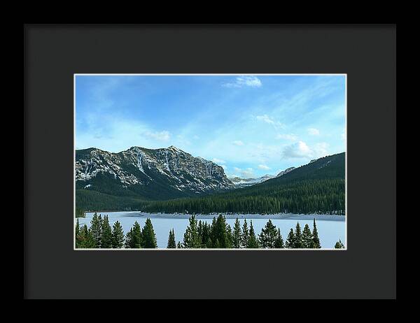 Hyalite  - Framed Print