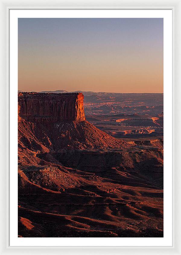 The Ledge - Framed Print