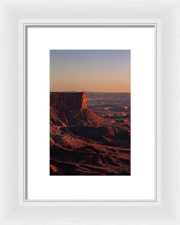 The Ledge - Framed Print