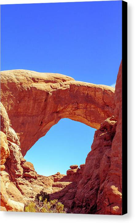 Warm Arch  - Canvas Print