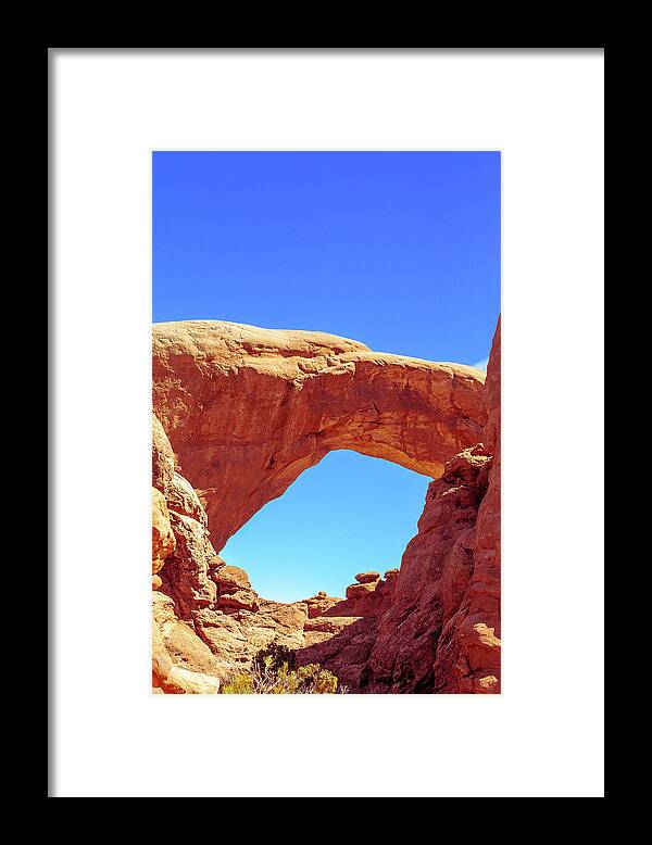 Warm Arch  - Framed Print