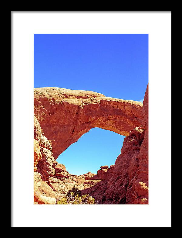 Warm Arch  - Framed Print