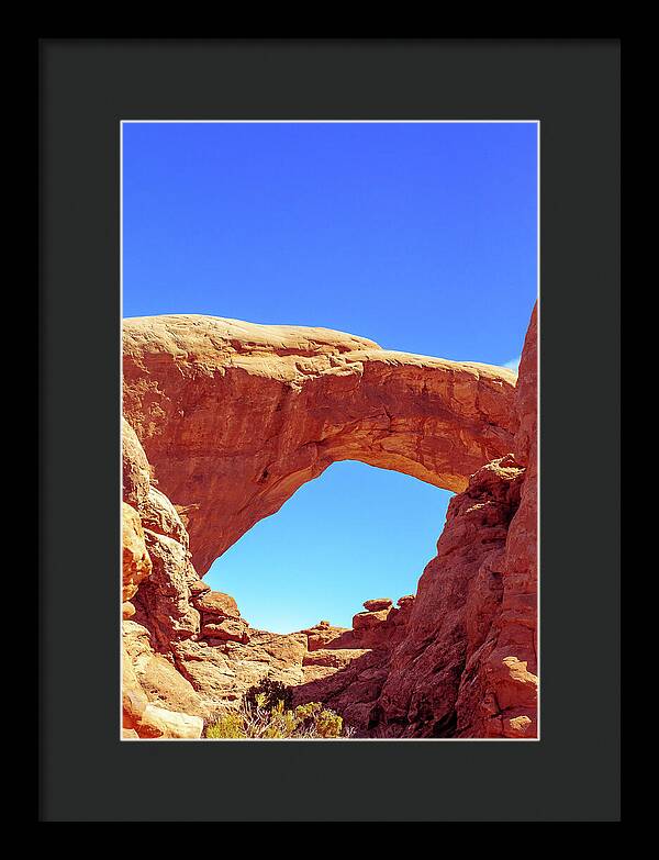 Warm Arch  - Framed Print