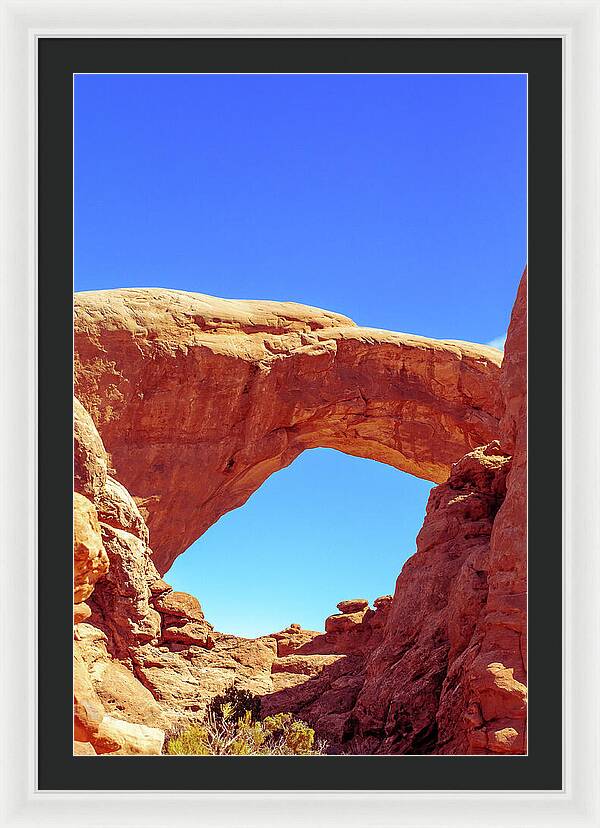 Warm Arch  - Framed Print