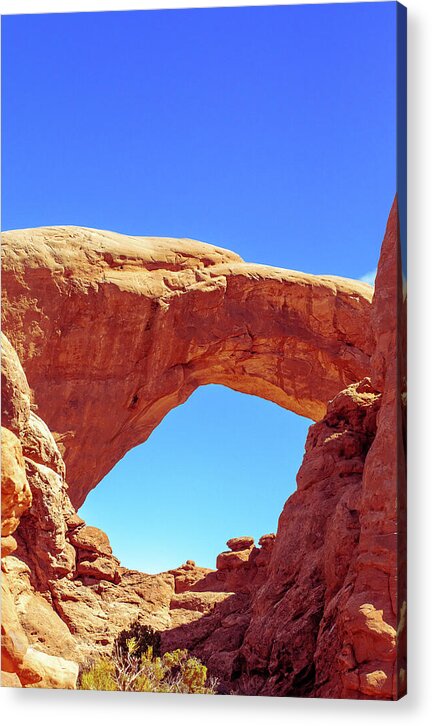 Warm Arch  - Acrylic Print