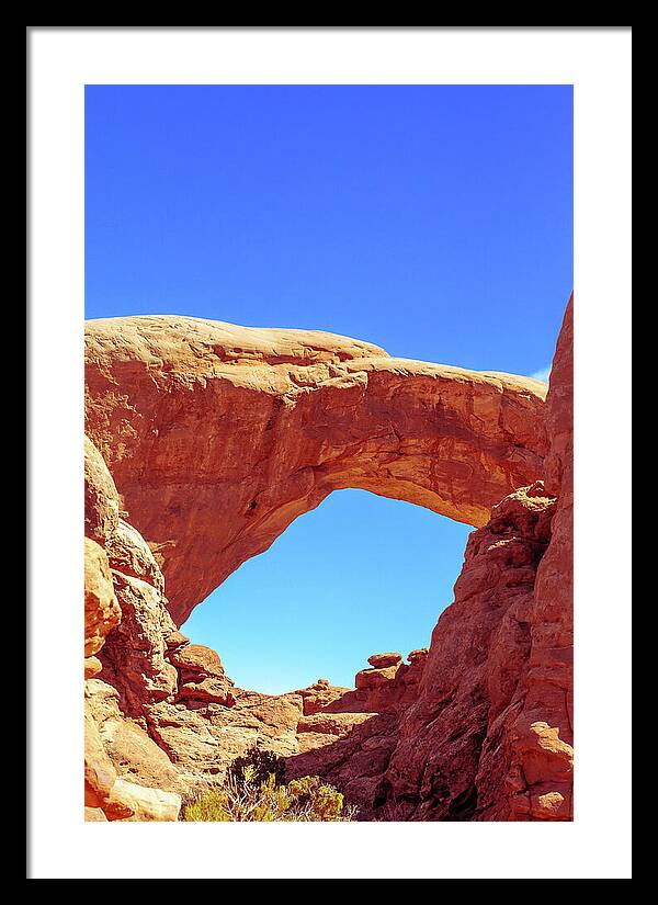 Warm Arch  - Framed Print