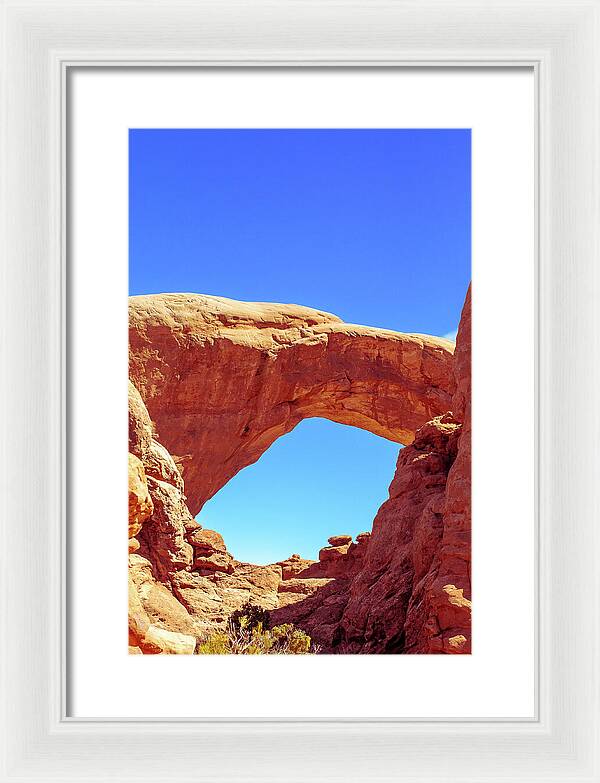 Warm Arch  - Framed Print