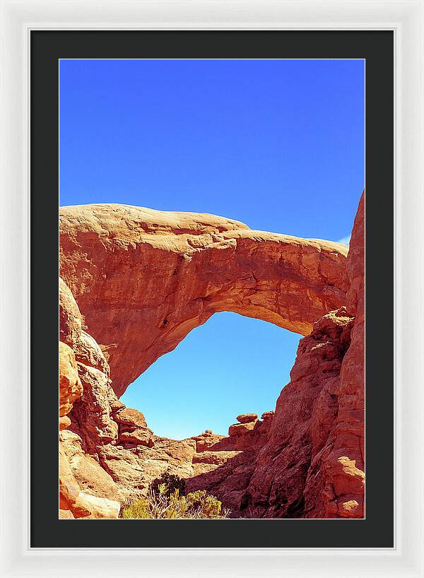 Warm Arch  - Framed Print