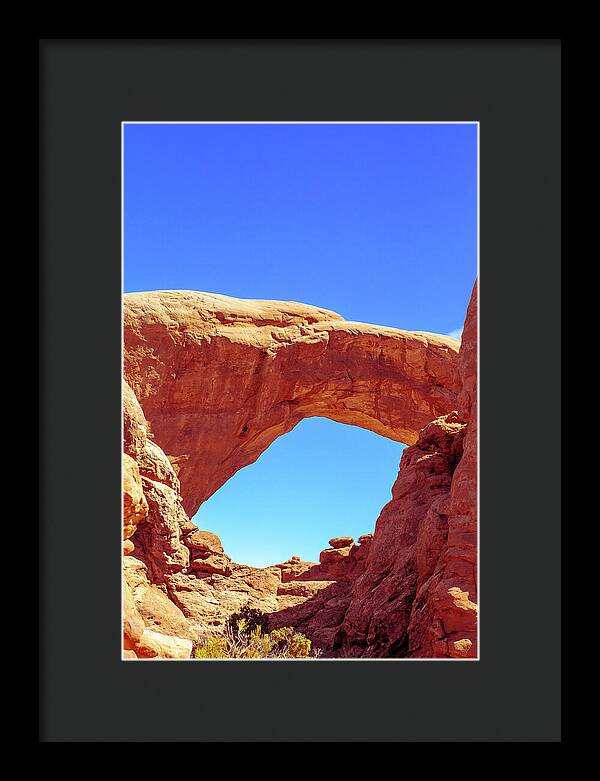 Warm Arch  - Framed Print