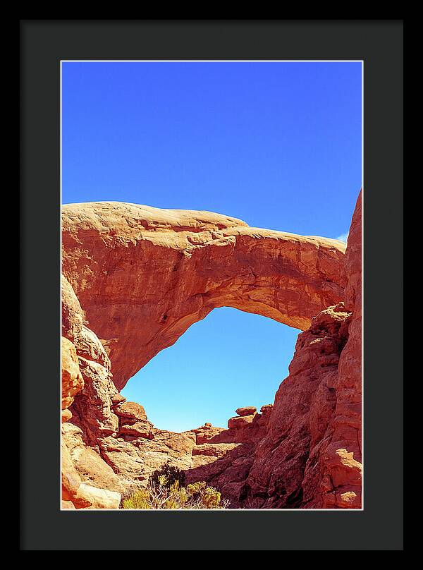 Warm Arch  - Framed Print