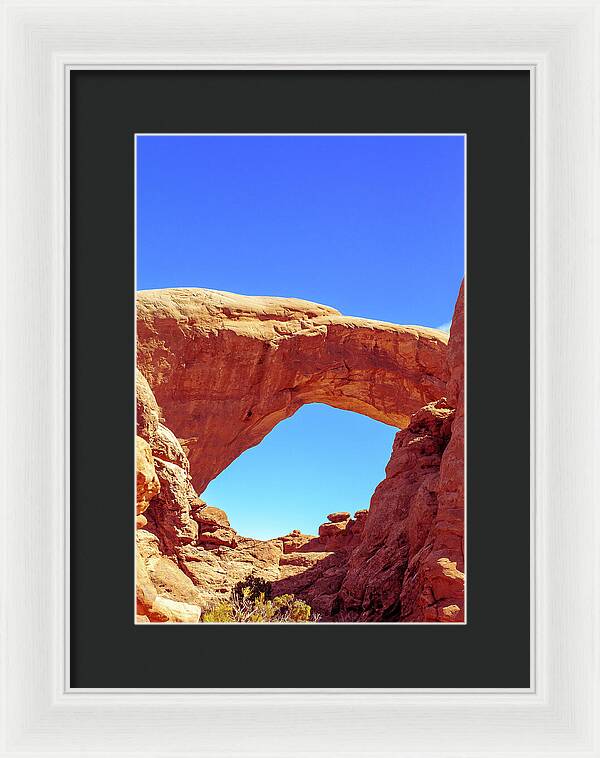 Warm Arch  - Framed Print