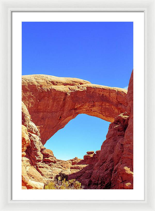 Warm Arch  - Framed Print