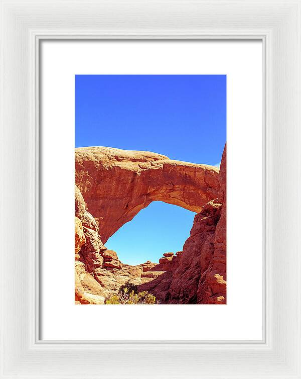 Warm Arch  - Framed Print