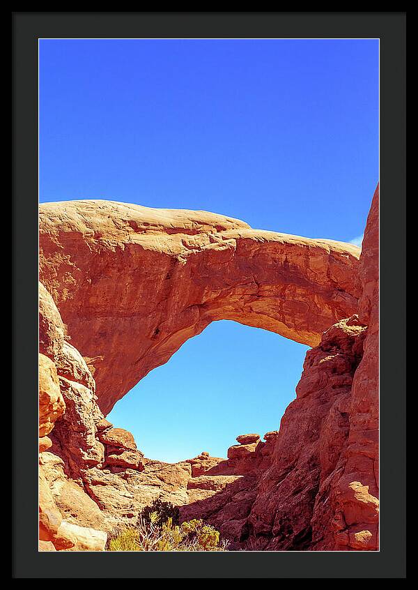 Warm Arch  - Framed Print