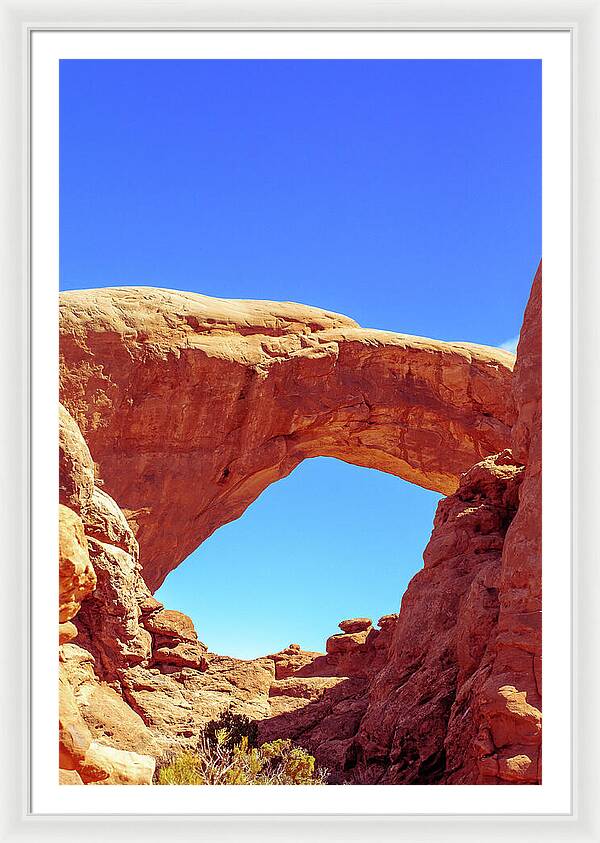 Warm Arch  - Framed Print