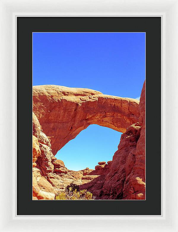 Warm Arch  - Framed Print