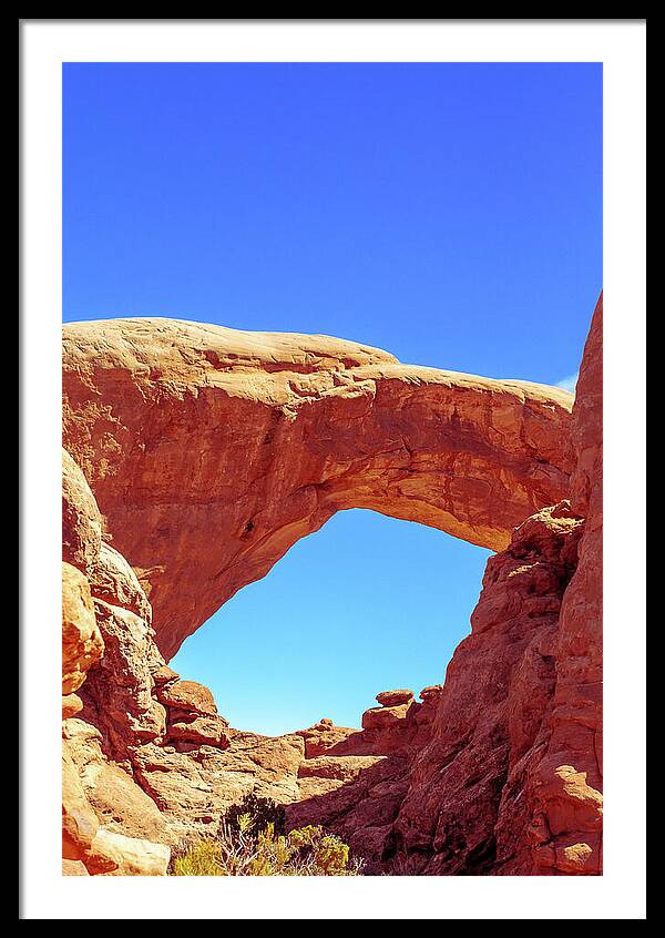 Warm Arch  - Framed Print