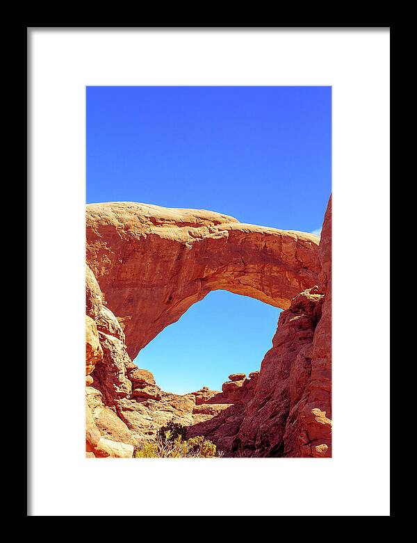 Warm Arch  - Framed Print