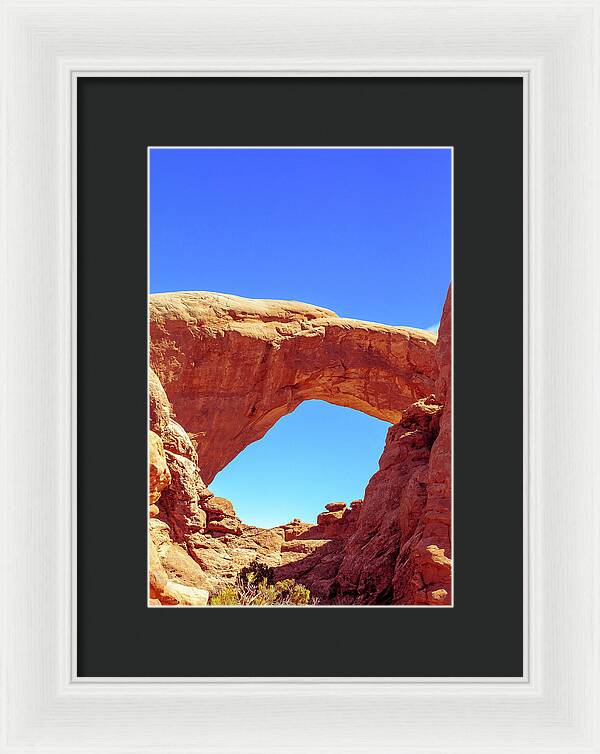 Warm Arch  - Framed Print