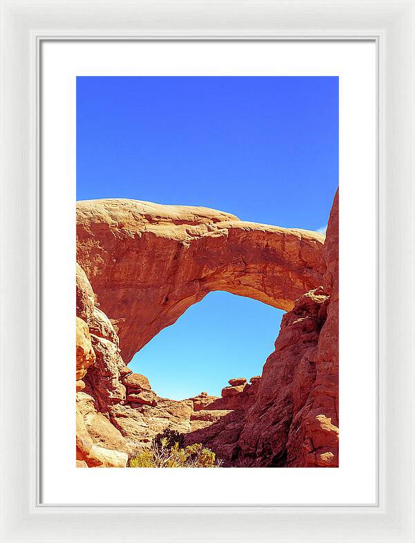 Warm Arch  - Framed Print