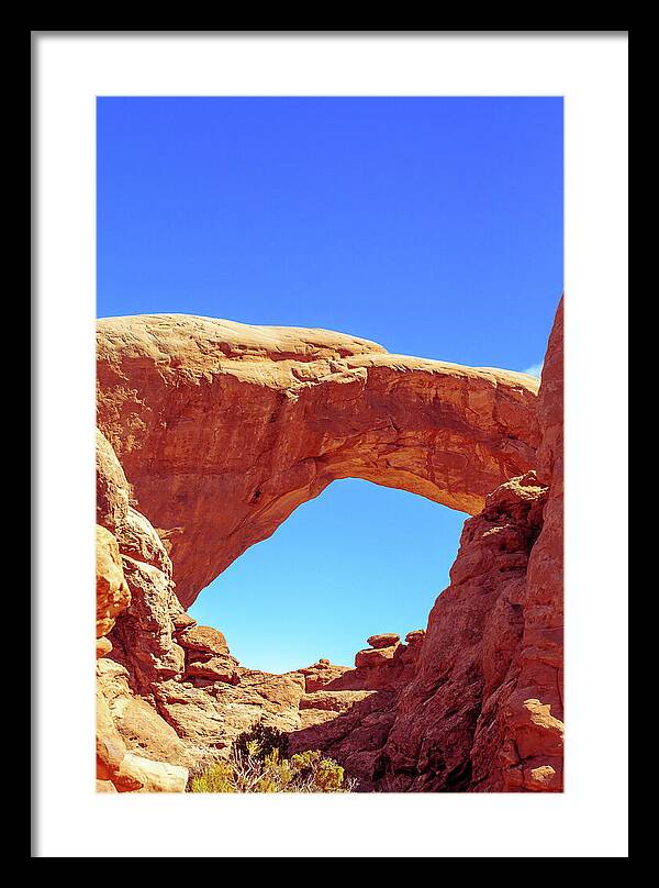 Warm Arch  - Framed Print