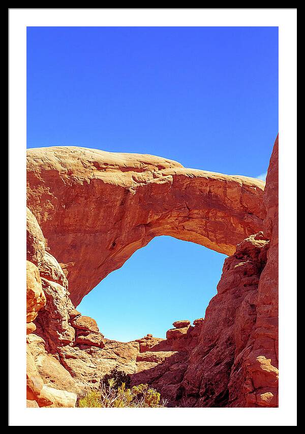 Warm Arch  - Framed Print