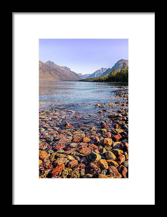 Candy Rocks - Framed Print