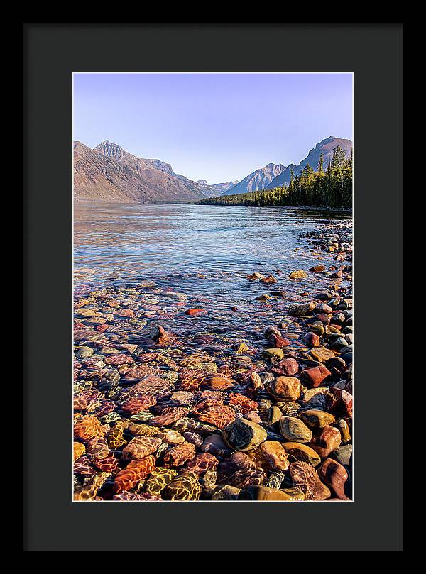 Candy Rocks - Framed Print