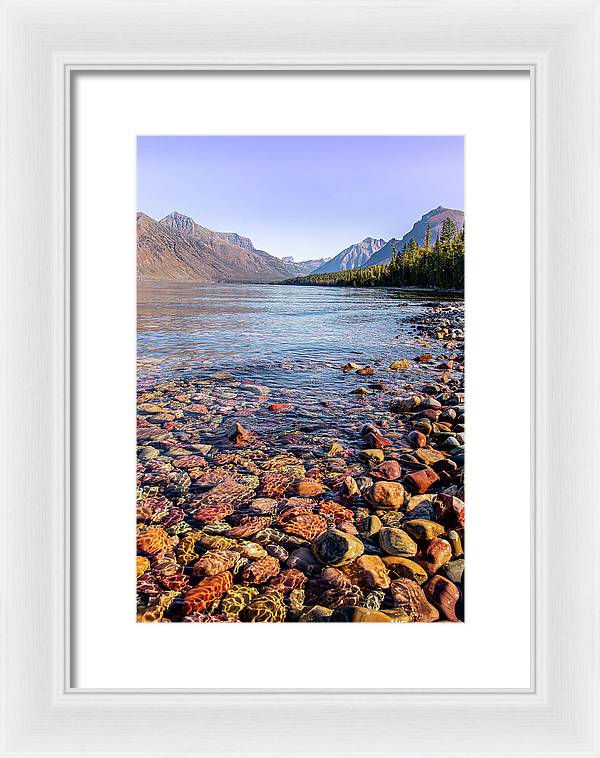 Candy Rocks - Framed Print