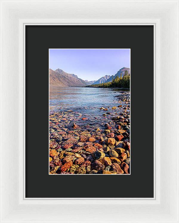 Candy Rocks - Framed Print