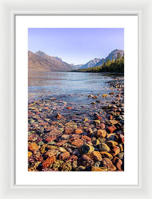 Candy Rocks - Framed Print