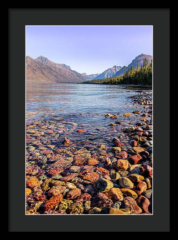 Candy Rocks - Framed Print