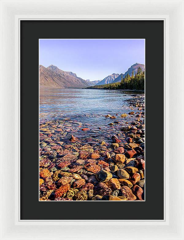 Candy Rocks - Framed Print