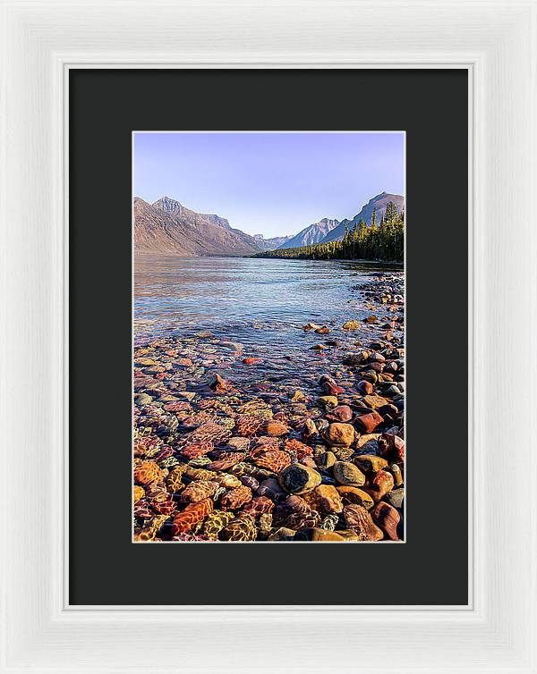 Candy Rocks - Framed Print