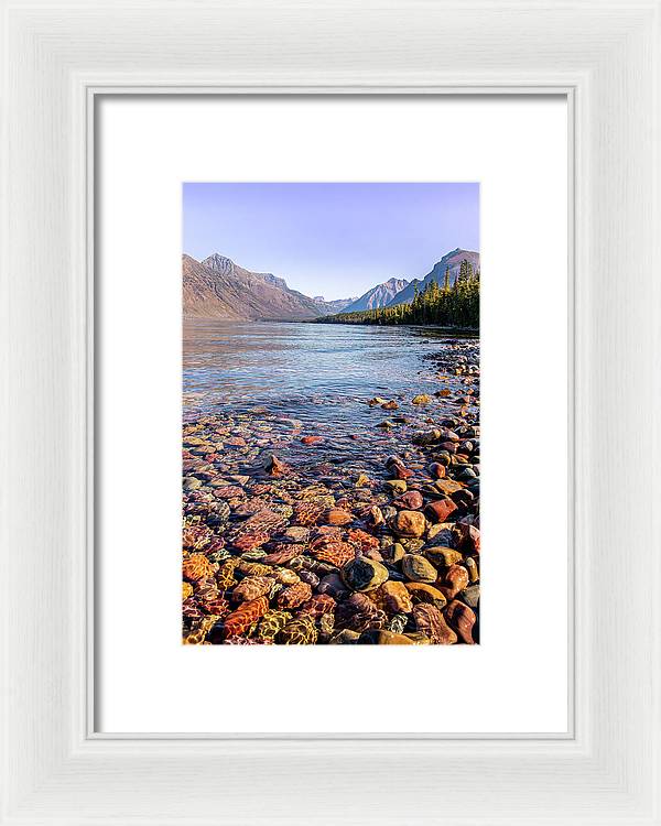 Candy Rocks - Framed Print