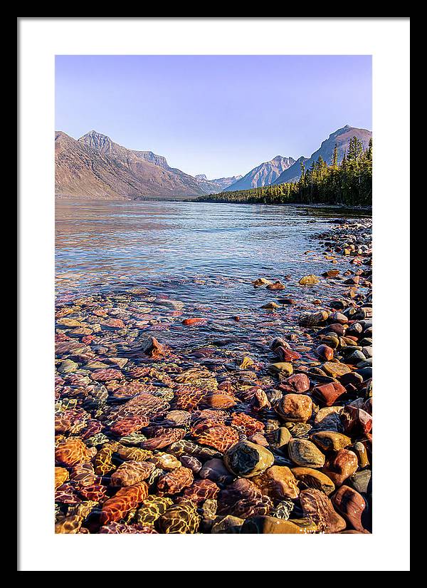 Candy Rocks - Framed Print