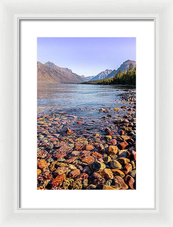 Candy Rocks - Framed Print