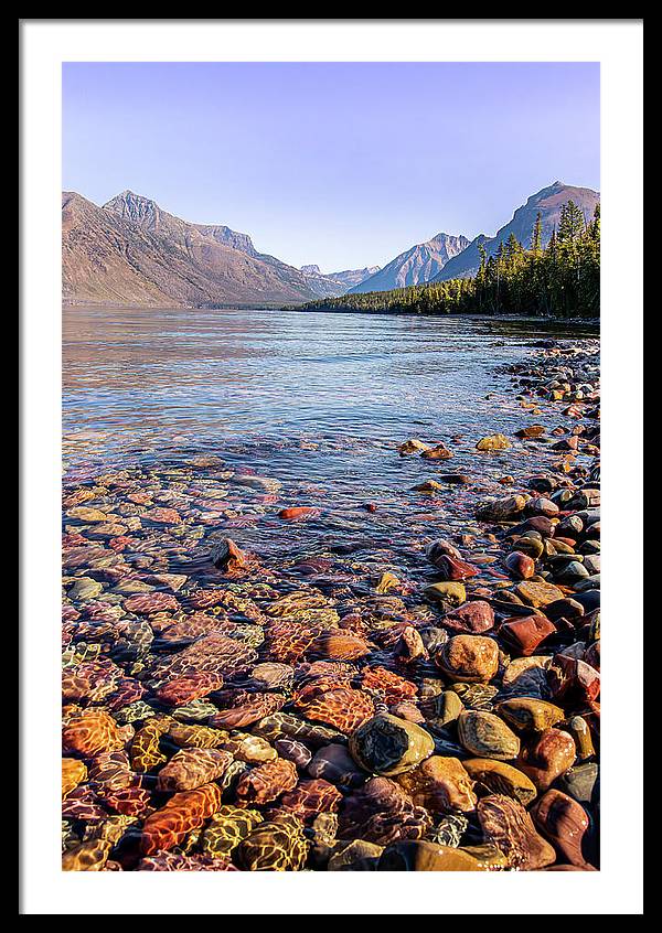 Candy Rocks - Framed Print