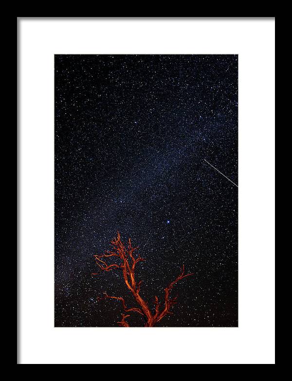 Desert Galaxy - Framed Print