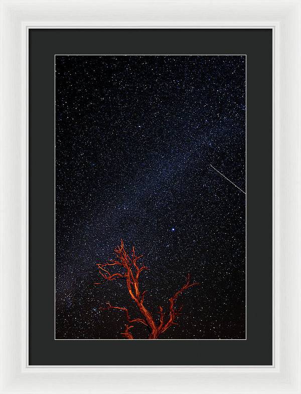 Desert Galaxy - Framed Print